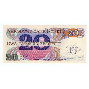Polska, 20 Złotych 1982, Seria B