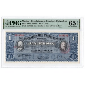 Mexico, 1 peso 1915