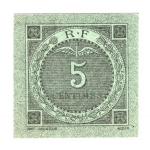 Algieria, 5 centimes 1916