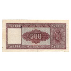 Włochy, 500 lire 1948