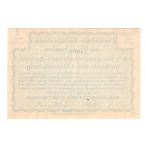 Głogów (Glogau), 1 goldpfennig 1923