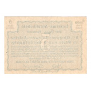 Głogów (Glogau), 5 goldpfennig 1923