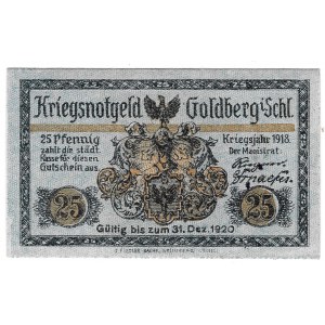 Złotoryja (Goldberg), 25 Pfennig 1920