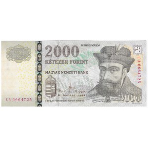 Węgry, 2000 forint 2008