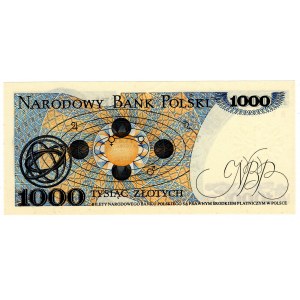 Polska, PRL, 1000 złotych 1979, seria BT