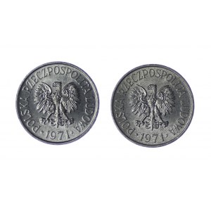 Polsko, 5 groszy 1971 Sada 2 kusů