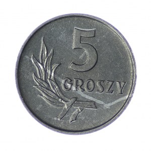 Polska, 5 groszy 1963