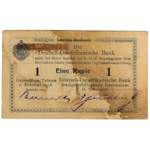 Niemcy, DOA, 1 rupie - Seria L3, 1916