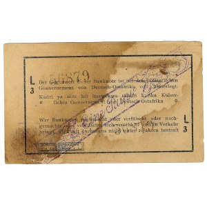 Niemcy, DOA, 1 rupie - Seria L3, 1916