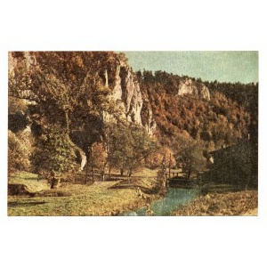 Postcard, mountain landscape