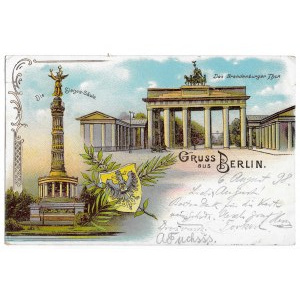 Postcard, Gruss aus Berlin 1998