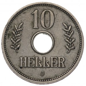 Niemiecka Afryka Wschodnia, 10 Heller 1914 J