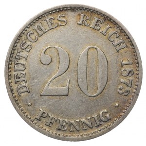 Niemcy, 20 Pfennig 1873