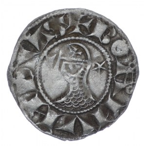 Krzyżowcy, denar 1163-1201, Antiochia