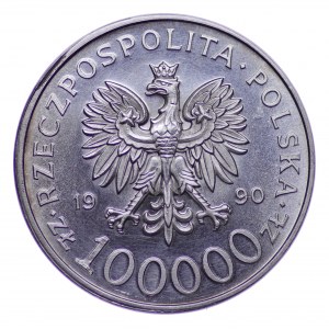 Polska, Solidarność, 100.000 Złotych 1990