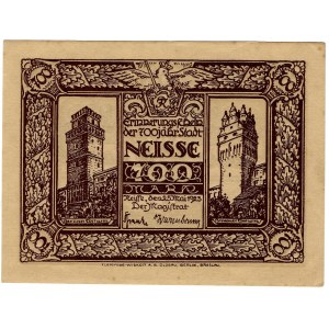 Nysa (Neisse), 100 marek 1923