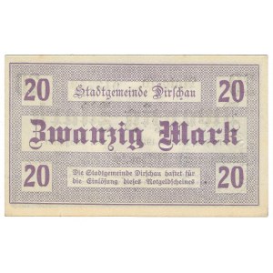 Tczew (Dirschau), 20 marek 1918
