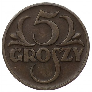 Polska, II RP, 5 grroszy 1935