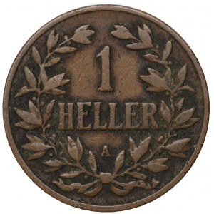 Deutsch-Ostafrika, 1 heller 1905 A