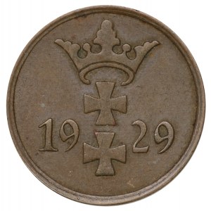 Wolne Miasto Gdańsk, 1 pfennig 1929