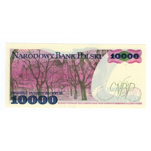 Polska, 10000 złotych 1988, seria BL