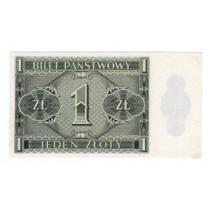 Polska, 1 złoty 1938, seria IK