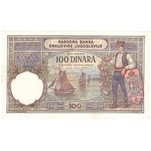 Jugosławia, 100 dinara 1929