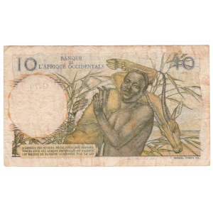 Francuska Afryka Zachodnia, 10 francs 1949