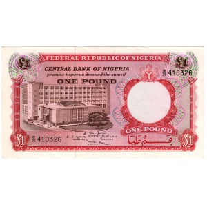 Nigeria, 1 pound 1967