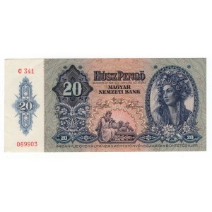 Węgry, 20 pengo 1941