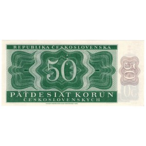 Czechosłowacja, 50 korun 1950