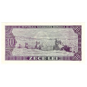 Romania, 10 lei 1966
