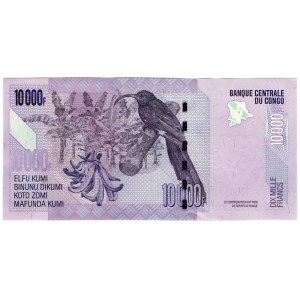 Kongo, 10.000 francs 2022