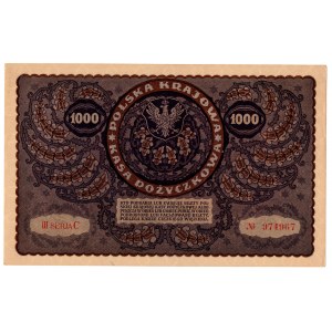Polska, 1000 marek polskich 1919, III seria C
