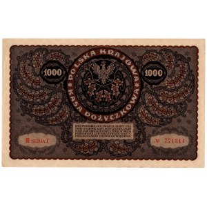 Polska, 1000 marek polskich 1919, III seria T