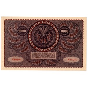 Polska, 1000 marek polskich 1919, II seria B