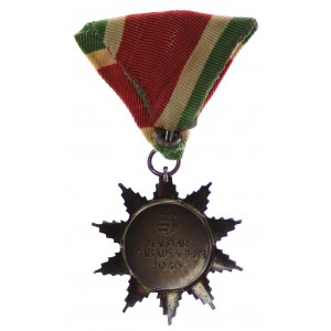 Węgry, Order za Zasługi dla Wolności, srebrny, 1946 (1947-1948)