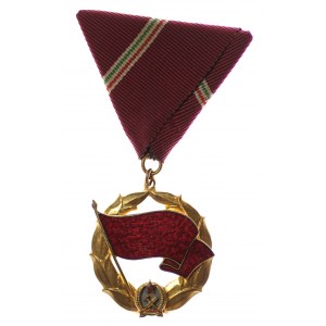 Węgry, Order Zasługi Czerwonego Sztandaru Pracy, 1954