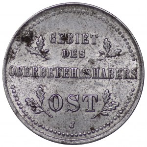 Polska, Ober-Ost, 1 Kopiejka J Hamburg 1916