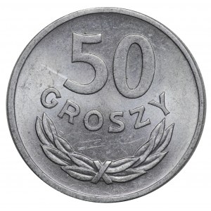 Poland, 50 pennies 1949