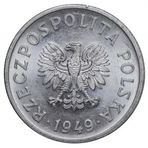 Poland, 50 pennies 1949