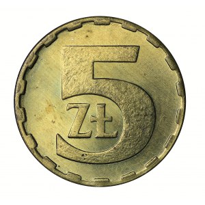 Polska, 5 złotych 1981