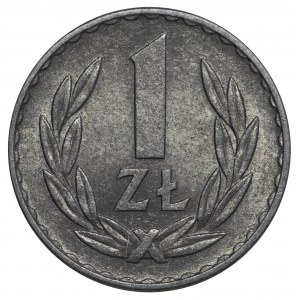 Poland, 1 zloty 1949