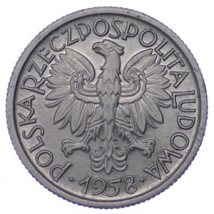 Poland, 2 zloty 1958
