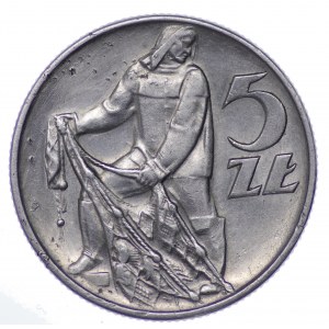 Polsko, 5 zlotých 1958