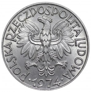 Polsko, 5 zlatých 1974