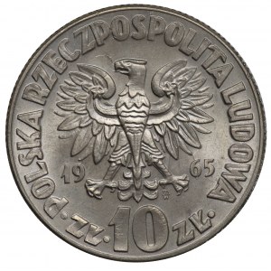 Polska, PRL, 10 złotych Mikołaj Kopernik 1965