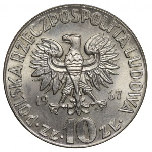 Polska, PRL, 10 złotych Mikołaj Kopernik 1967