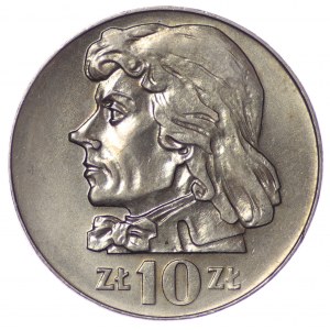 Polska, PRL, 10 złotych Tadeusz Kościuszko 1970