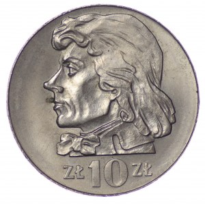 Polska, PRL, 10 złotych Tadeusz Kościuszko 1972
